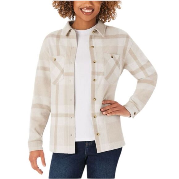 Member's Mark Women's Cozy Button Down Size XL - Picture 1 of 12
